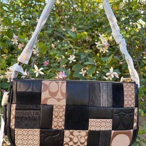 Coach Plaza 25 Patchwork